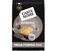 Dosettes Souples Espresso N8 - Carte Noire - 360 unités - Torréfié en France - Rainforest Alliance