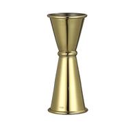 Doseur à cocktail conique, Double Jigger à Cocktail - Mesure précise for les recettes Acier inoxydable(30 45ml Gold)