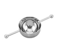 Doseur à Cocktail en Acier Inoxydable 15ml Double Bille Poignée Ronde