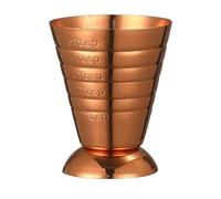 Doseur à cocktail en acier inoxydable - Outil de mesure multi-niveaux pour des recettes de boissons parfaites - Indispensable pour un mélange et un versement précis