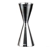 Doseur à cocktail professionnel en acier inoxydable avec tasses à mesurer à double shot, style japonais 30/45 ml et 45/60 ml capacité pour une fabrication précise de boissons (30/45 ml)