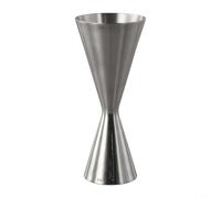 Doseur à cocktail professionnel en acier inoxydable double mesure 45/90 ml de précision pour spiritueux pour mélanger les boissons (30/60 ml)