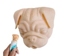 Doseur à Dentifrice | Distributeur Portable En Forme Canine Drôle Et Mignon | Gadget Amusant pour Tube de Dentifrice - Garçons Amoureux des Chiens Famille Amis Salle de Bain Voyage Organisation