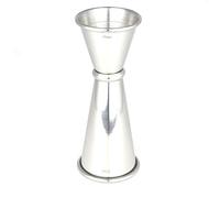 Doseur Cocktail et Alcool 25/50ml Jigger Professionnel Acier Inoxydable Argent (4 Couleurs Disponibles)
