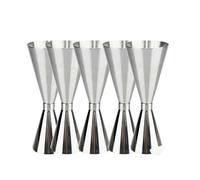 Doseur Cocktail Tasse à mesurer en acier inoxydable 304, 30/45/60/90ml, verre Cocktail, boisson, spiritueux, Jigger, bécher mixte, tasses for liquide(5PCS 30 60ml)