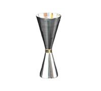 Doseur Cocktail Tasse à mesurer en acier inoxydable 304, 30/45/60/90ml, verre Cocktail, boisson, spiritueux, Jigger, bécher mixte, tasses for liquide(30 60ml Golden Ring)