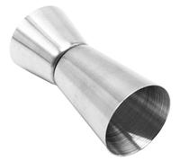Doseur de 25 ml/50 ml en acier inoxydable, doseur d'alcool pour spiritueux, doseur à double spiritueux, tasse à mesurer pour bar, cocktail, doseur