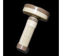 Doseur de chlore Whirlpool - Marron/blanc - Flotteur de chlore pour tablettes de 20 g - Distributeur de chlore compact pour jacuzzi, jacuzzi, pataugeoire - Accessoire de piscine - Doseur avec flotteur