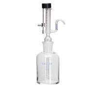 Doseur De Liquide Micro-réglable, Dispositif De Dosage En Verre De 1/5 Ml, Avec Bouton De Réglage En Acier Inoxydable, Conception Filetée, For Des Mesures De Laboratoire Précises.(5ml 250ml)