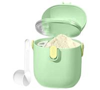 Doseur de Préparation de Voyage Portable,Recipient de Stockage pour Puree de Fruits avec Cuillere | Organisateur Poudre Lactée pour Voyage Crèches Promenades Poussette Assistantes Maternelles