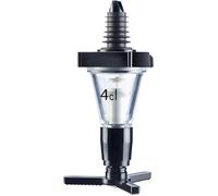 Doseur De Spiritueux,Unité De Mesure/Capacité: 4 Cl,Plastique,Standard,Noir/Transparent,92402260
