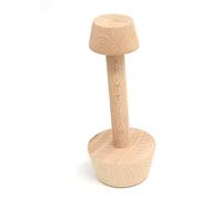 Doseur de Tartelettes aux œufs, Double Face, Poussoir de Pâtisserie en Bois, Outil de Cuisine de Mise en Forme de Gâteaux, Outil de Cuisson de Pâtisserie (Comme montré)