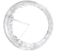 Doseur magnétique pour expresso | Entonnoir porte-filtre 51 mm et 58 mm | Distributeur de marc de café transparent anti-déversement avec niveleur | Fixation sécurisée pour barista (58 mm)