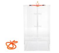 Dosierpumpe en acrylique transparent, réservoir de 2,5L, réservoir de titrage pour aquariophilie