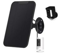 dosili Panneau solaire compatible avec Ring, 6 W pour Stick Up Cam, Stick Up Cam Pro, Spotlight Cam Plus, Spotlight Cam Pro - Noir