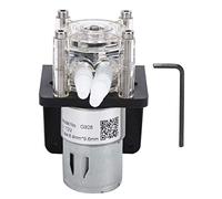 Dosing Pump,Peristaltic Pump Large Flowing,Corrosion Resistant Pump, Transparent PC Head, 500mL/min(12V)(12V)