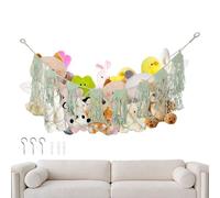Doslilyy Hamac pour animaux en peluche | Organiseur mural esthétique - Hamac pour animaux en peluche | Pour chambre à coucher, chambre d'enfant, salle de jeux, fenêtre de chevet, garderie, maison