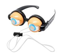 Doslilyy Lunettes rigolotes - Lunettes amusantes pour faire des yeux grands, jouet hilarant pour déguisement, fête, cosplay, événements à thème, vacances, photographie, jeu de rôle, Halloween