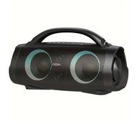 DOSS ExtremeBoom Pro-Enceinte Portable Bluetooth 100W, Basse Profonde, Autonomie 20H, Lumières LED Party-Sync, Étanche IPX6 - Noir