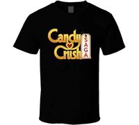 dossa Candy Crush Saga App T-Shirt Size XXL