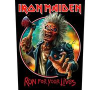 Razamataz Écusson Iron Maiden Run for Your Lives Dos