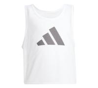 Dossard enfant adidas BIB24 Blanc 5/6 ans Unisex