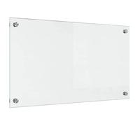 Dosseret de cuisine en verre trempé - vidaXL - 70x40x0.8 cm - Transparent - Thermorésistant - Durable - Épaisseur 6 mm