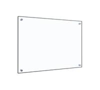 Vidaxl Dosseret De Cuisine Transparent 70 X 50 Cm Verre Trempé