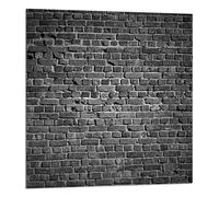 Dosseret mural de cuisine en verre 60 x 65 cm + kit de montage | Protection arrière de plaque de cuisson | Verre trempé de sécurité résistant à la chaleur | Dosseret décoratif (B70376)