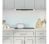 Dosserets de cuisine 2 pcs blanc 70x60 cm verre trempé