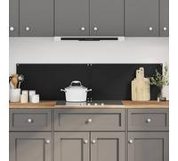Vidaxl Dosserets De Cuisine 2 Pcs Transparent 80x50 Cm Verre Trempé