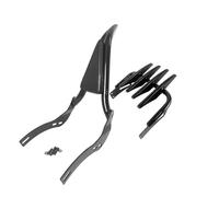 Dosserets Passager pour Moto Barre avec Dossier Porte-Bagages, Repose-sissybar pour Scout 2018-2023, pour Bobber, pour Rogue, Sixty, Twenty, Dossier Coussiné