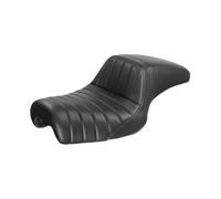 Dosserets passager pour moto Coussin siège pour Harley Sportster Iron XL 883 1200 48 72 quarante-huit, coussin conducteur et passager(Style 2)