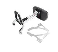 Dosserets Passager pour Moto Dossier Conducteur Passager Réglable avec Support pour Sportster XL1200 883 Dossier Sissybar Repose-siège Arrière