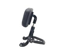 Dosserets Passager pour Moto Dossier Conducteur Passager Réglable avec Support pour Sportster XL1200 883 Dossier Sissybar Repose-siège Arrière