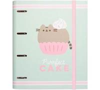 Dossier 4 Anneaux Decoupe Premium Pusheen Foodie Collection G