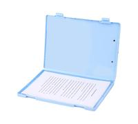 Dossier à double clip - Étui pour organisateur de notes, support de carte de grande capacité | Presse-papiers portables, dossier de stockage de documents scolaires, notes de u