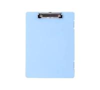 Dossier à pince avec rangement, 3 pièces, mallette de Double Clip, planches robustes for fichiers Notes pour Documents,Dessins(Blue)