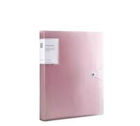 Dossier A4 Couleur Transparent Dossier Document Grande Capacité Organisateur de Fichiers Score Test PaperHolder Fichier étudiant Fichier Extender(Pink)