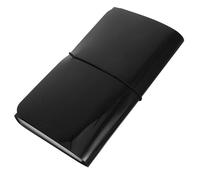 Dossier Accordéon B6 à 13 Compartiments PP Noir pour Documents | Pratique et Portable, Fermeture à Bouton, Usage École et Maison, Style Simple pour Designers et Étudiants