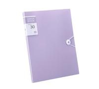 Dossier d ' affichage à 30 poches avec pochettes de protection Fermeture à cordon élastique Dossiers de présentation Dossier de projet de documents Organisateurs de fichiers de réunion