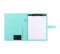 Dossier D'affaires De Mode Porte-document Étanche Parfait Pour Le Bloc-notes Juridique Et L'organisation Documents Dans Divers Presse-papiers En Cuir Couleur