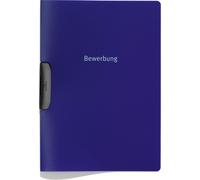 Dossier de candidature Durable, Duraswing Job en PP bleu foncé avec impression ; 2289-07