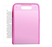 Dossier de classement accordéon, porte-documents portable, 13 poches, design extensible, système de fermeture, idéal pour les voyages, les réunions, les salles de classe, les studios d'art à la maison