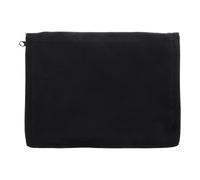 Dossier de Classement Noir en Tissu Oxford, Fermeture Éclair | Pochette à Documents, Rangement pour Voyage et Bureau, Protège Papiers et Cartes, Usage Voiture