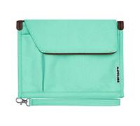 Dossier de conférence A5 Sac de rangement professionnel Mallette de transport pour bloc-notes Cas de document A5 Portfolio Organizer (Menthe verte)