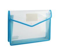 Dossier De Documents Portefeuille De Fichiers Fermeture À Bouton-pression Horizontale/vertivale Organisateurs Résistants À L'eau Poche Fichier Résistant Déchirures