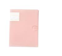 Dossier de fichiers A3 grande capacité, organisateur sac documents étanche 20/30/40 pages(Pink-30Pages)