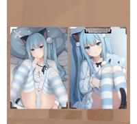 Dossier De Fichiers A4, Bloc-Notes Kawaii, Bloc-Notes, Carte De Stockage De Papier De Test, Organisateur De Papeterie Anime