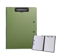 Dossier de fichiers A4, organisateur de documents commerciaux | Presse-papiers avec couvercle for garder les papiers en sécurité for écrire et organiser(Color3)